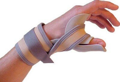Pag -aayos ng hinlalaki ng kamay para sa pinsala
